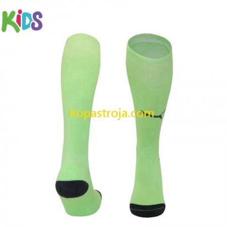 Manchester City Målvakt Barn Hemma tröja Strumpor Grön 2023/24